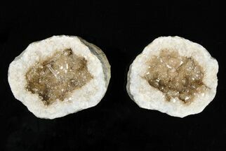 Keokuk Geode with Quartz & Calcite Crystals - Missouri #195987