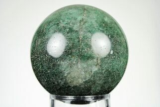 2.8" Polished Fuchsite Sphere - Madagascar - Crystal #196302
