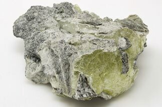 Lemon-Yellow Brucite In Matrix - Balochistan, Pakistan #198563