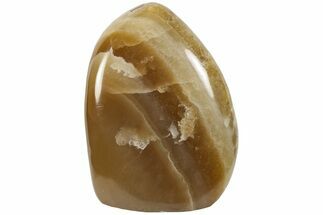 Free-Standing, Polished Brown Calcite #198813