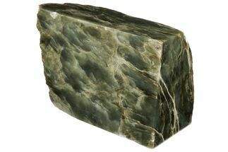 Tall, Polished Jade (Nephrite) Section - British Columbia #200458