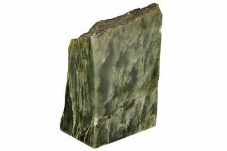 Tall, Polished Jade (Nephrite) Section - British Colombia #200458