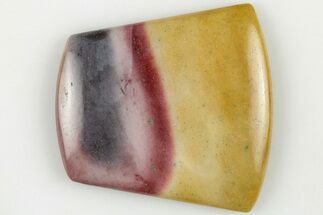 1.2" Colorful Mookaite Ax-Head Cabochon - Crystal #201454