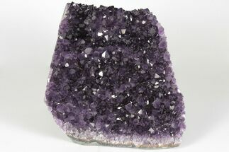 4.6" Free-Standing, Amethyst Crystal Cluster - Uruguay - Crystal #199825