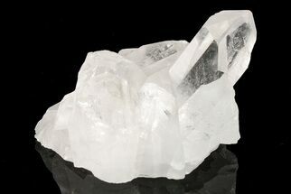 2.55" Clear Quartz Crystal Cluster - Brazil - Crystal #203742