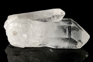 2.6" Clear Quartz Crystal Cluster - Brazil - Crystal #203746
