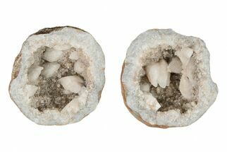 2.2" Keokuk Geode with Calcite Crystals - Missouri - Crystal #203765