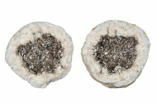 Keokuk Geode with Calcite Crystals - Missouri #203772