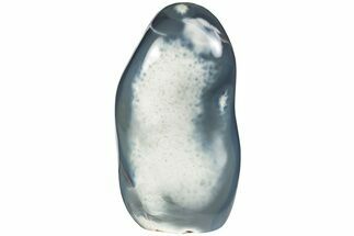 6.8" Free-Standing, Polished Orca Agate - Madagascar - Crystal #205464