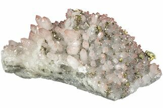 5.4" Hematite Quartz, Chalcopyrite and Pyrite Association - China - Crystal #205521