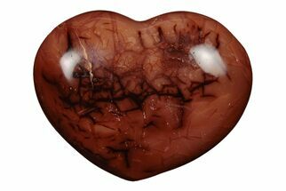 Colorful Carnelian Agate Heart #205338