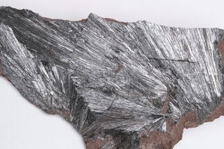 Metallic, Needle-Like Pyrolusite Crystals - Morocco #204319