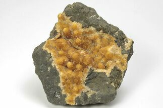 Intense Orange Calcite Crystal Cluster - Poland #208107