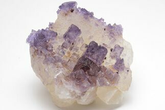 Purple Cubic Fluorite w/ Second Generation Growth - Cave-In-Rock #208827