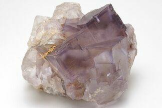 Purple Cubic Fluorite With Fluorescent Phantoms - Cave-In-Rock #208829