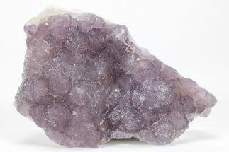 Purple, Stepped-Octahedral Fluorite on Quartz - Lupita Mine #210647