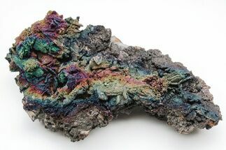 Vibrant, Iridescent Hematite After Goethite Formation - Georgia #209822