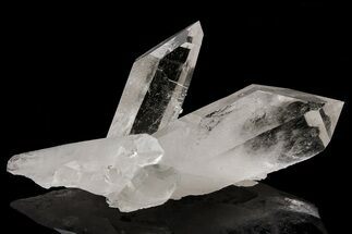 Clear Quartz Crystal Cluster - Brazil #212469