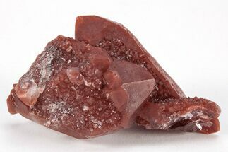Natural Red Quartz Crystal Cluster - Morocco #213209