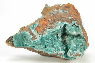 Fibrous Aurichalcite Crystals with Calcite - Mexico #214994