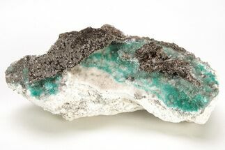 Fibrous Aurichalcite, Hemimorphite, & Calcite Association -Mexico #215003