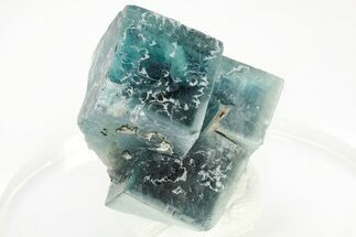 Colorful Cubic Fluorite Crystals with Phantoms - Yaogangxian Mine #215793