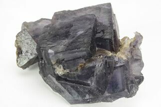 Colorful Cubic Fluorite Crystals with Phantoms - Yaogangxian Mine #217405