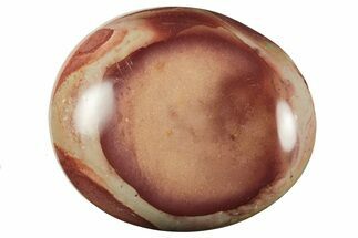 Polished Polychrome Jasper Palm Stone - Madagascar #217904