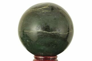 Polished Jade (Nephrite) Sphere - Afghanistan #218069