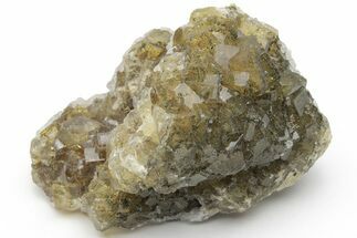 Gemmy, Yellow, Cubic Fluorite Cluster - Moscona Mine, Spain #219037