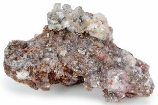 Quartz and Calcite with Metacinnabar Inclusions - Cocineras Mine #219860