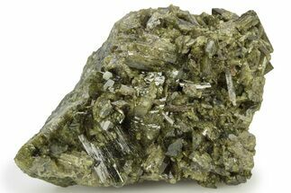 Epidote and Quartz Crystal Association - Peru #220819