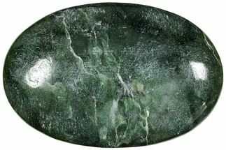 Polished Jade (Nephrite) Palm Stone - Afghanistan #221001