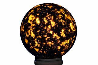 Fluorescent, Sodalite-Syenite Sphere - China #222787