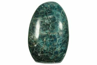 Free-Standing, Polished Blue Apatite - Madagascar #223088