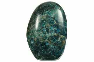 Free-Standing, Polished Blue Apatite - Madagascar #223101