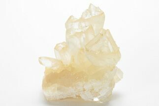 Highly Fluorescent Skeletal Calcite Crystal Cluster - Wenshan Mine #223556