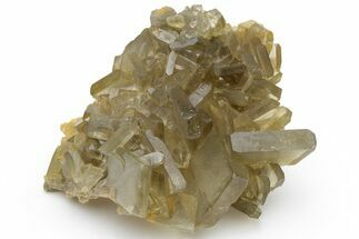 Yellow-Brown Tabular Barite Crystals with Phantoms - Peru #224390