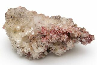 Quartz and Calcite with Metacinnabar Inclusions - Cocineras Mine #225074