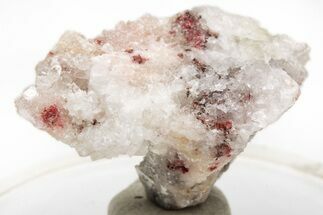 Quartz and Calcite with Metacinnabar Inclusions - Cocineras Mine #225078