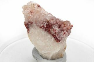 Quartz and Calcite with Metacinnabar Inclusions - Cocineras Mine #225082