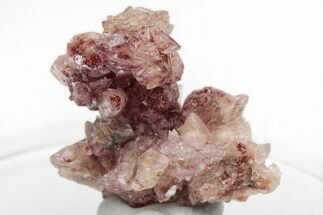 Quartz and Calcite with Metacinnabar Inclusions - Cocineras Mine #225084