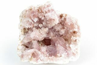 Sparkly, Pink Amethyst Geode (Half) - Argentina #225739