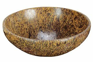 Polished Coquina Jasper (Calligraphy Stone) Bowls - Size #226181