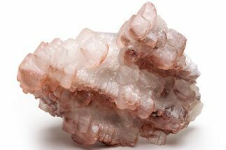 Pagoda Style Calcite Crystals on Calcite - Fluorescent! #215969