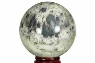 Polished Dendritic Agate Sphere - Madagascar #218910