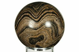 Polished Stromatolite (Greysonia) Sphere - Bolivia #227068