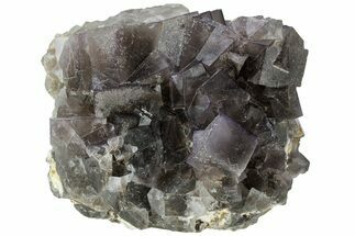 Purple, Cubic Fluorite Crystal Cluster - Pakistan #221240