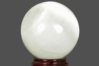 / Large Selenite Spheres - With Stand #228090