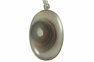 Botswana Agate Pendant (Necklace) - Sterling Silver #228548